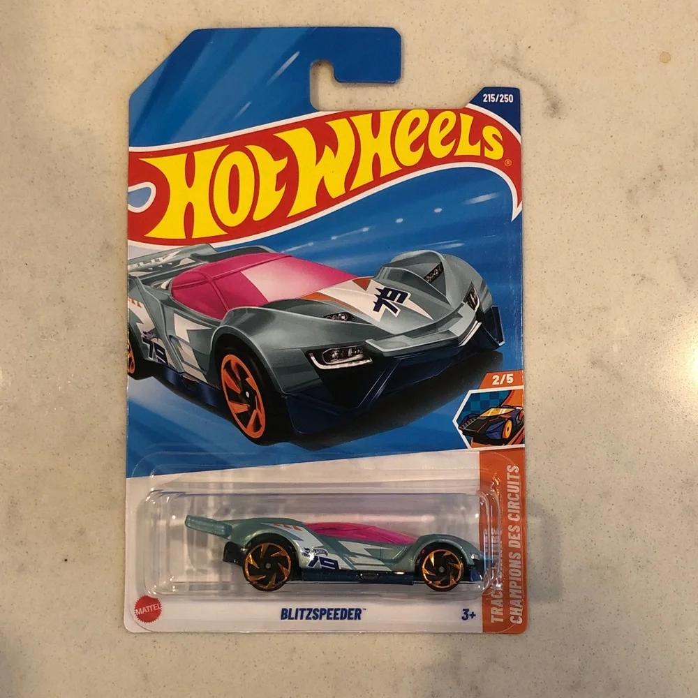 Mattel Hot Wheels Blitzspeeder - Blue and pink